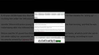 Fat Foster Mom Crushes Son For No Reason