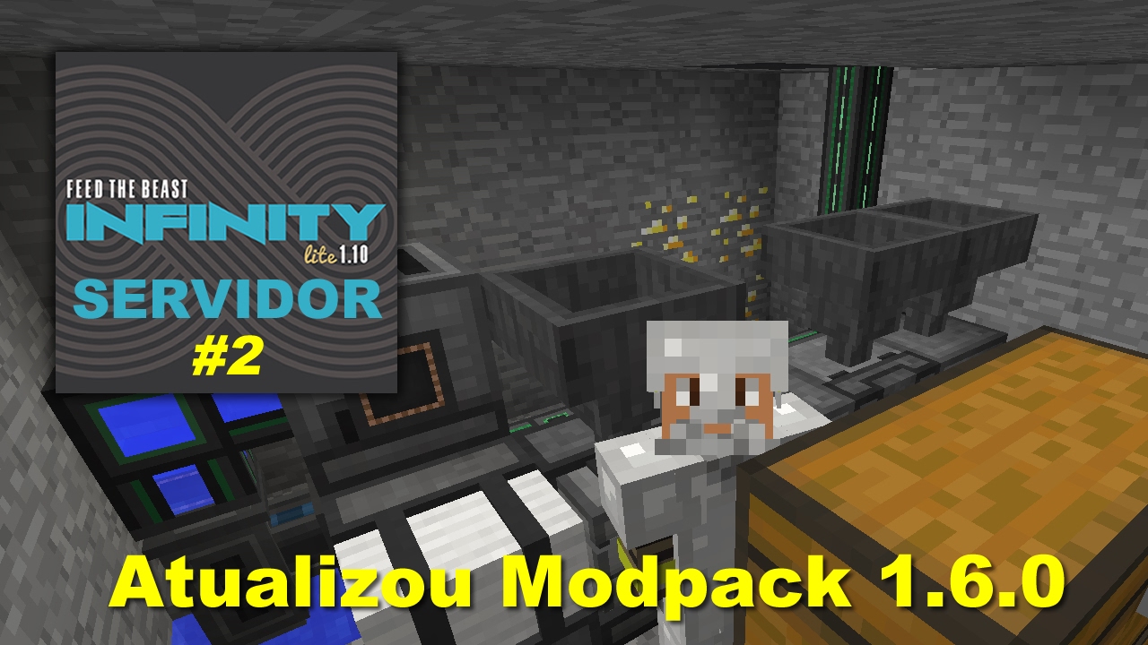 [PT-BR] Minecraft - FTB Infinity Lite 1.10 - SERVIDOR #2 - YouTube