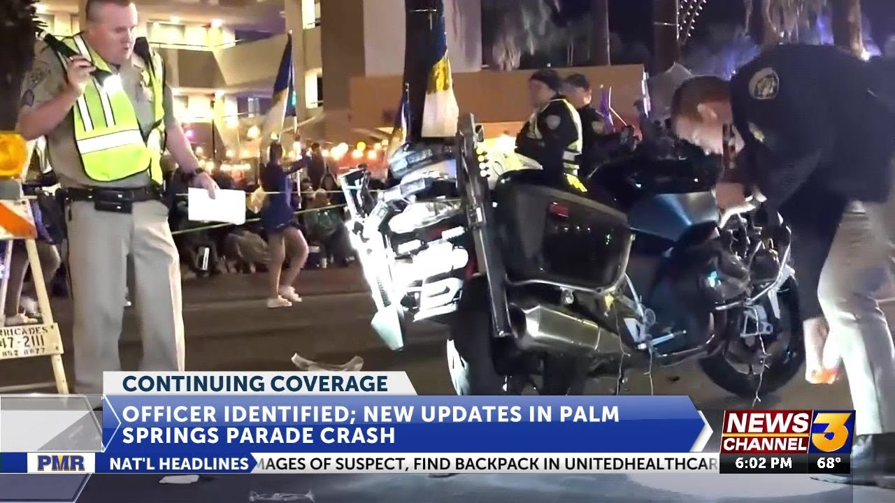 Parade Crash Update: Palm Springs Police Chief names officer involved ...