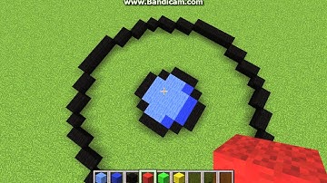 minecraft pixelart | How to build a google chrome logo