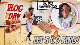Unforgettable Vlog: Kings Basketball Game & Cailey's First Tooth