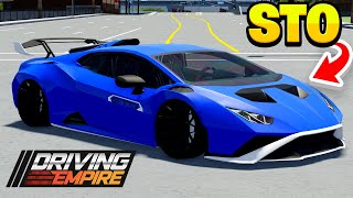 I BUILT BOURGIST LAMBORGHINI STO in Roblox Driving Empire