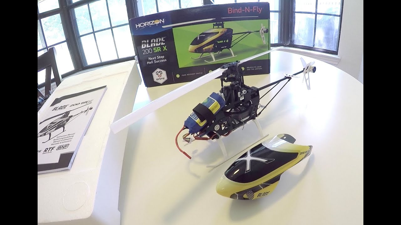 Blade 200 SR Helicopter Review YouTube