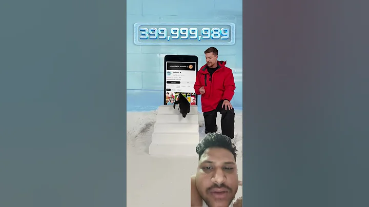 Can I Teach a Penguin To Subscribe? #mrbeast #shorts #shortsfeed #subscribe