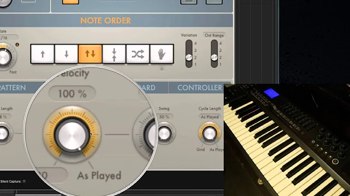 Logic Pro X - Video Tutorial 37 - Arpeggiator MIDI FX Plug-in