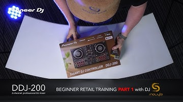 Get Started with Pioneer DJ DDJ 200: Beginner Training with DJ Snowyte PART 1