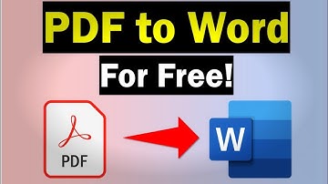How to Convert PDF to Word | ChangePDF File to Word Document part 11