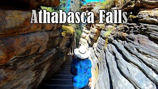 Exploring Athabasca Waterfalls | Attraction along icefields Parkway | Most powerful Fall in Jasper.