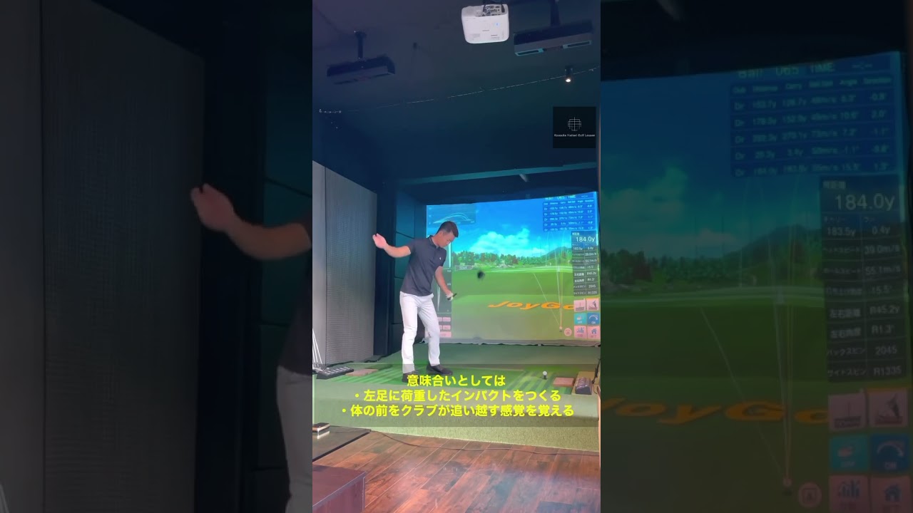 スライス対策アウトサイドイン軌道を修正