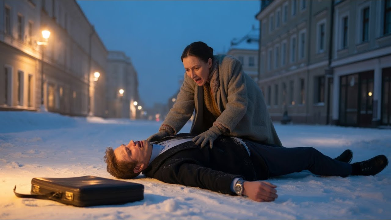 W Wigilię uboga kobieta znalazła zamarzającego mężczyznę… nie wiedząc, kim był