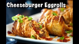 How To Make Cheeseburger Eggrolls | Easy Eggroll Recipe