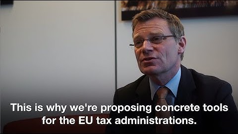 Stephen Quest (European Commission) explains the new proposal on VAT administrative cooperation