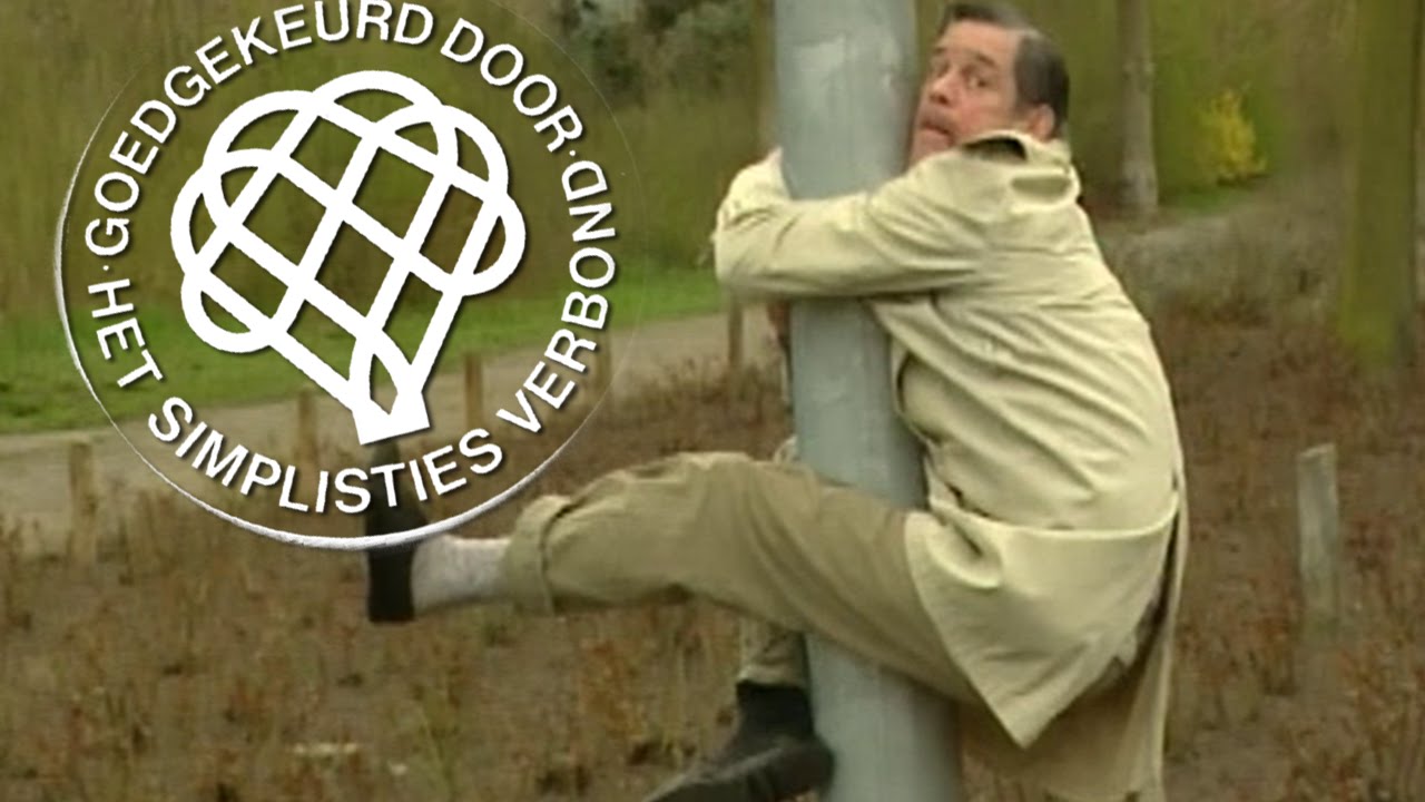 De Vieze Man klimt in een paal - Van Kooten en De Bie - YouTube