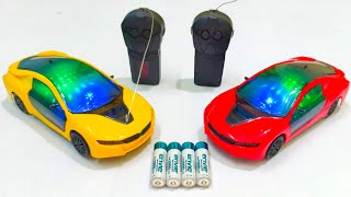 Rechargeable Rc Car's Unboxing Also Testing | Remote Car | Rc Car | 3D Lights Rc Car | caar toy | rc