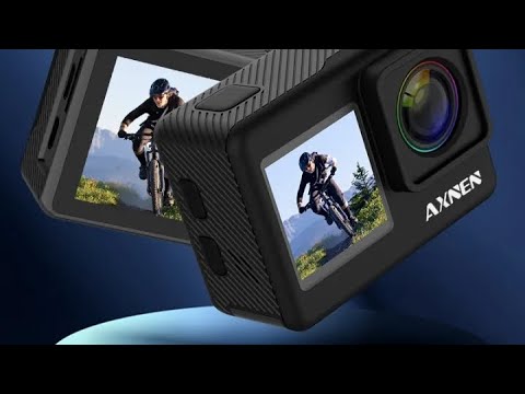 axnen a10 action camera sample video night test part 2 - YouTube
