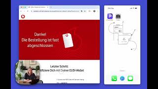 Using the wallet to complete a secure purchase with Vodafone screenshot 2