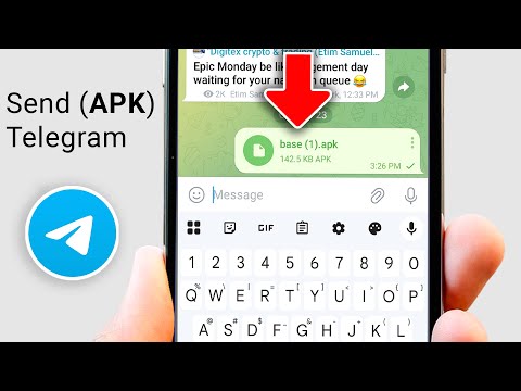 Send Android Apps APK Through Telegram Step By Step