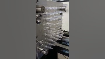 Disposable syringe injection mould and Injection molding machine