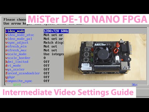 MiSTer FPGA Intermediate Video Settings Guide - Resolution, Scaler Options and Video Filters