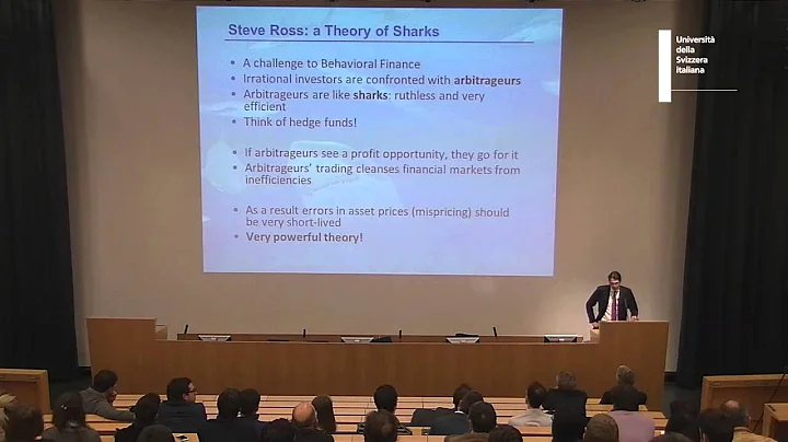 'Financial markets with limited arbitrageurs' Prof...