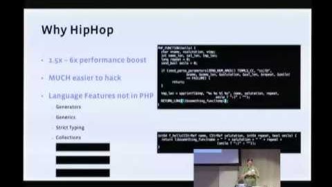 [FOSDEM 2013] Scaling PHP with HipHop