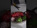 SASHIMI TUNA + WAFER + GOLD #recipe #cooking #tuna #seafood #chef