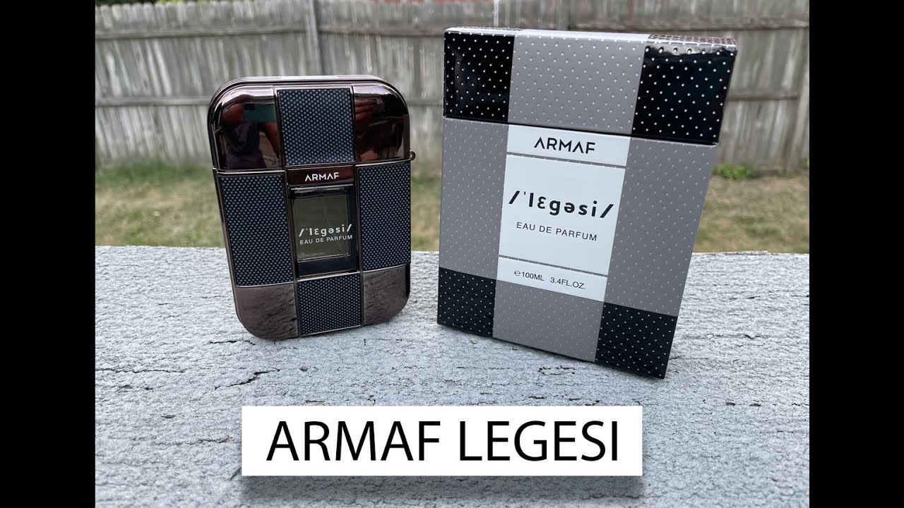 Armaf Men's Legesi pour Homme EDP 3.4 cologne like Chanel Egoiste