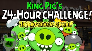King Pig's 24-Hour Challenge! (3K SUBS SPECIAL!)