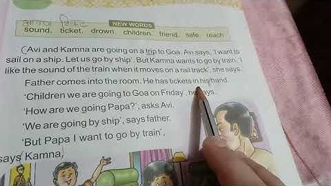 L-7 The Sailing Trip( English Reader Book) 📚 part 1