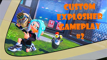 Custom Explosher Gameplay #2 - Splatoon 3 | Anarchy Battle | Anarchy Battle (SZ)