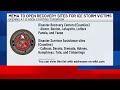 MEMA to open recovery sites Monday for January ice storm survivors