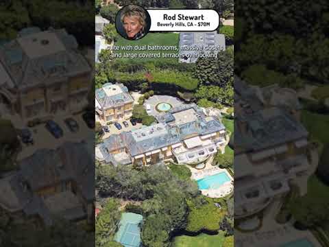 Rod Stewarts House In California On The Market For 70M