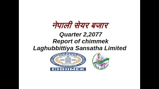 Chimmek laghubitta Bittiya Sanstha Quarter 2 , 2077 Report