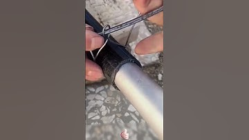 The convenient process of binding iron wires