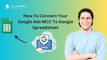 How To Connect Your Google Ads MCC To Google Spreadsheet To Create A Monthly Budget Pacing Sheet