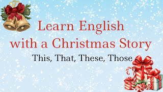 Learn English with Story | Easy Christmas Shopping Story for Beginners