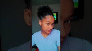 Penteado afro puff para crespas e cacheadas #penteados #cacheadas #cachoscurtos #transiçãocapilar Penteado afro puff para crespas e cacheadas #penteados #cacheadas #cachoscurtos #transiçãocapilar