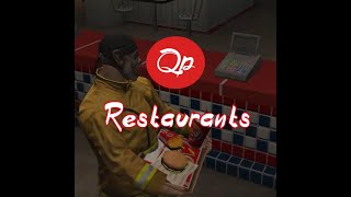 QP-RESTAURANTS | MULTIPLE RESTAURANTS WITH ONE SCRIPT [ESX and QBCORE]