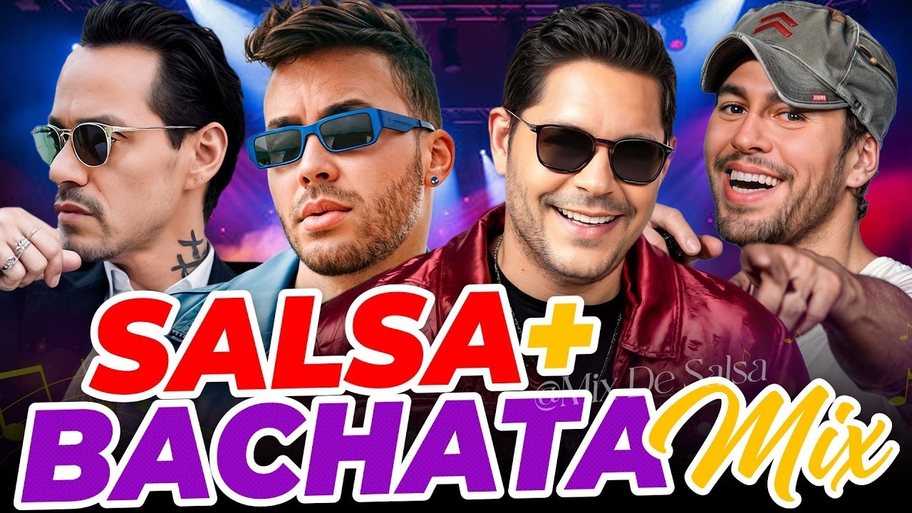 Mix Salsa Y Bachata Marc Anthony, Enrique Iglesias, Romeo Santos, Marco Antonio, Juan Luis Guerra #3