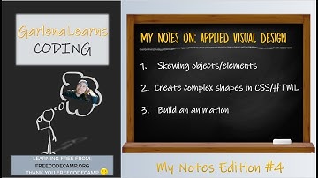 My Notes Edition#4: Applied Visual Design