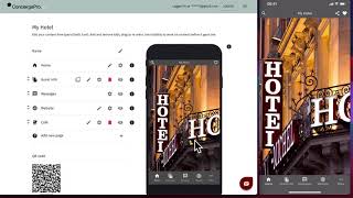 ConciergePro Add Menu with Check In Contact Trace screenshot 3