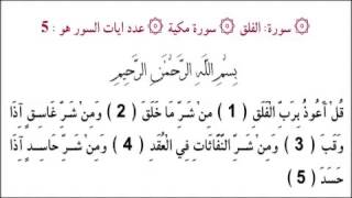 القارئ الزين محمد أحمد سورة الفلق