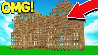 TURNING PLAYERS HOUSES INTO FENCE! (ULTIMATE TROLL!)