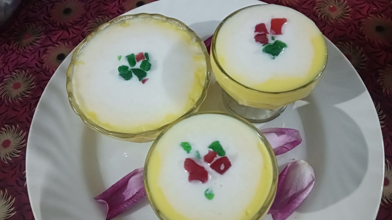 Ramzan Mein Banaiye Orange Puddingऑरेंज पुडिंग बनाएं Simple and Unique Recipe