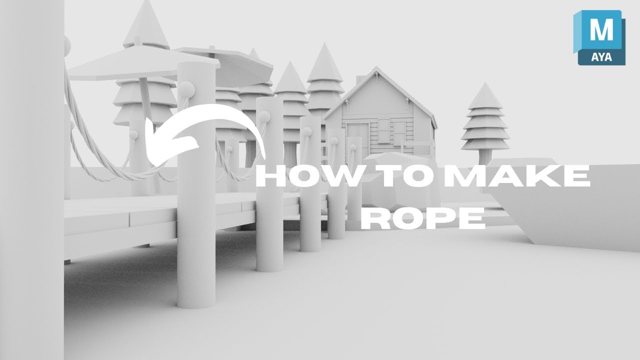 Master Rope Creation in Maya – Step-by-Step Guide | latest tutorial ...