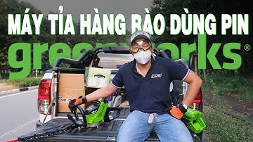 Máy tỉa hàng rào dùng pin của Mỹ có mạnh hơn máy tỉa makita