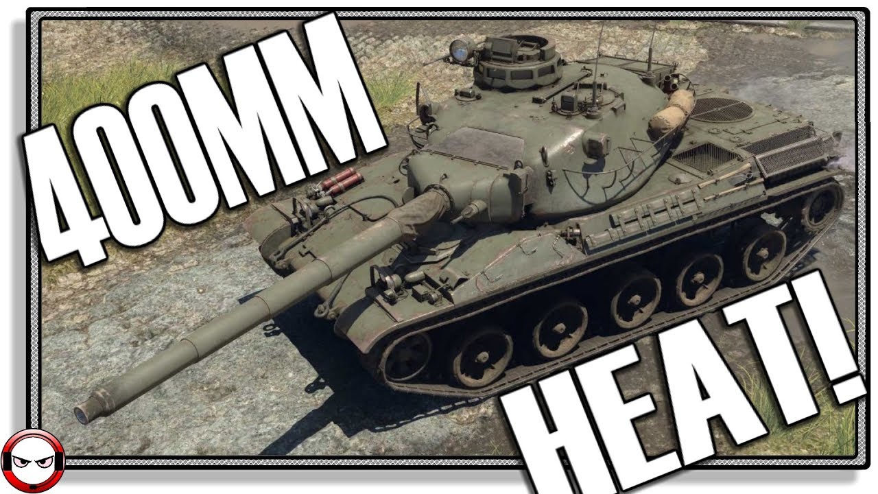 War Thunder AMX30 premium tank 400mm pen heat rounds! YouTube