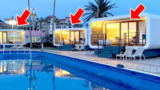 space ship？Staying at Japan's with a pool private room Luxury Hotel🛸| Riviera Zushi Marina| ASMR by World Japan Travels 793 views 1 year ago 16 minutes