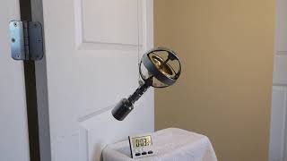 Gyroscope on String with Slightly Over-Balanced Counterweight Rises a Bit From Steep Tilt