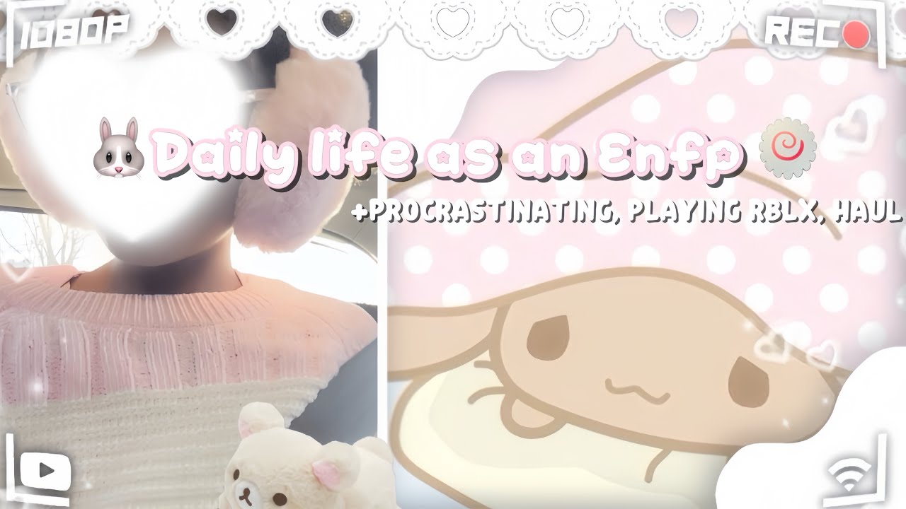 Daily life vlog: as an Enfp 🎀🧸🍓 (clothing haul, schl morning routine, playing dti) 